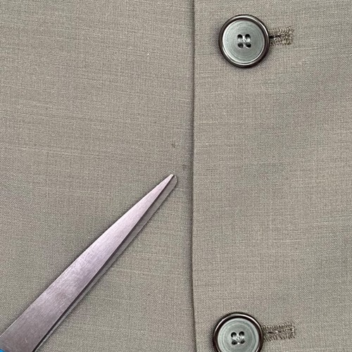 Giorgio Cosani Suit 'Le Collezioni' Mens 38S / 32W Wool Super 120 3 Button 2 Pc - Picture 18 of 18