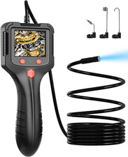 Endoscope Camera with Light, Industrial Digital Borescope, Snake Camera 1080P 8m