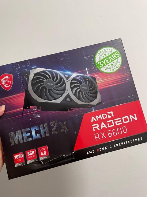 MSI AMD Radeon RX 6600 MECH 2X 8GB GDDR6 Graphics Card for sale MSI AMD Radeon RX 6600 MECH 2X 8GB GDDR6 Graphics Card for sale