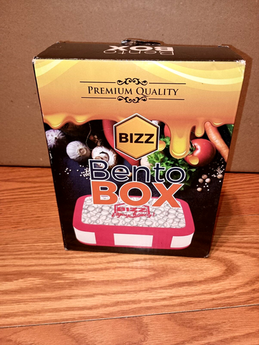 Bizz Premium Quality Bento Box NEW (Box Not Sealed).