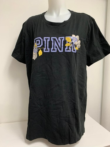 Victoria's Secret Pink Campus Short Sleeve Tee Oversized Fit  - 第 25/49 張圖片