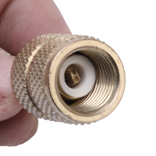 Mini Split AC HVAC-Vacuum Charging Adapter Converts R410a R22 Style 5/16 SAE 1pc - Bild 5 von 5