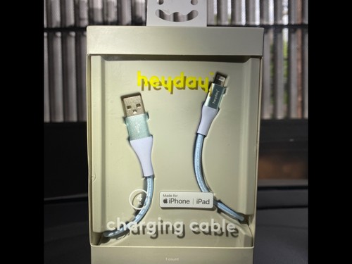 Heyday Iphone/Ipad White Charging Cable USB Lightning Brand New - Picture 1 of 2