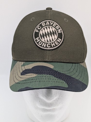 FC Bayern München - Adjustable Strapback Hat Soccer Football 2017 - Rare - Camo