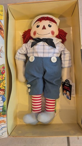 MUÑECAS DE PELUCHE RAGGEDY ANN & ANDY STORYBOOK 1977 EDICIÓN LIMITADA - Imagen 4 de 9