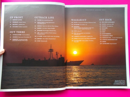 R M WILLIAMS OUTBACK MAGAZINE - ISSUE 122 DECEMBER/JANUARY 2019 **LIKE NEW - Foto 2 di 2