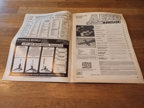 Aero Modeller magazine 1980 - 1989 pick choose your issue from list - Picture 206 of 234