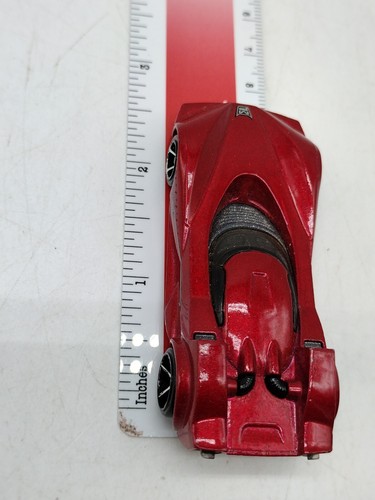 Hot Wheels Mattel 2009 Scoopa Di Fuego Red car ๐ - Picture 8 of 8
