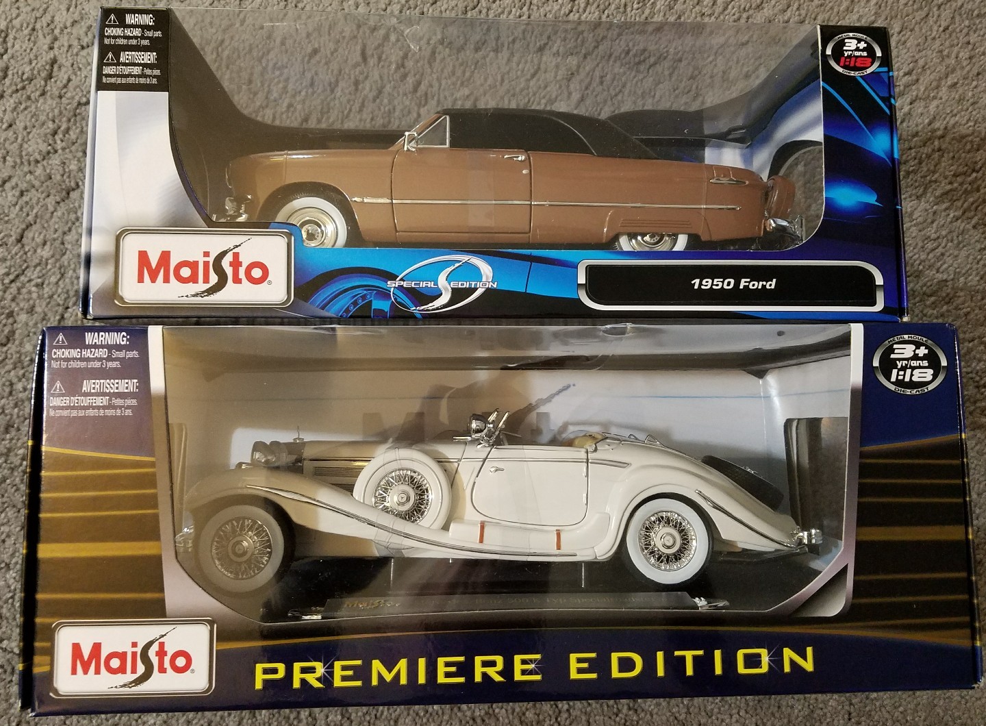 Maisto 1950 Ford Modelo Diecast Special Edition Premier 1936 Mercedes 1 18 Escala Maisto 1950 Ford Modelo Diecast Special Edition Premier 1936 Mercedes 1 18 Escala