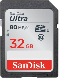 Sandisk Ultra Plus 32GB SDHC Class 10 Memory...
