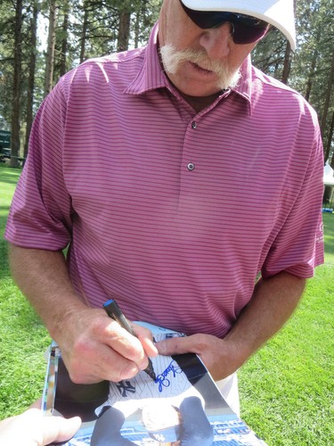 VINTAGE RICH 'GOOSE' GOSSAGE SIGNED NEW YORK NY YANKEES 8x10 PHOTO #1 PROOF! - Picture 2 of 2