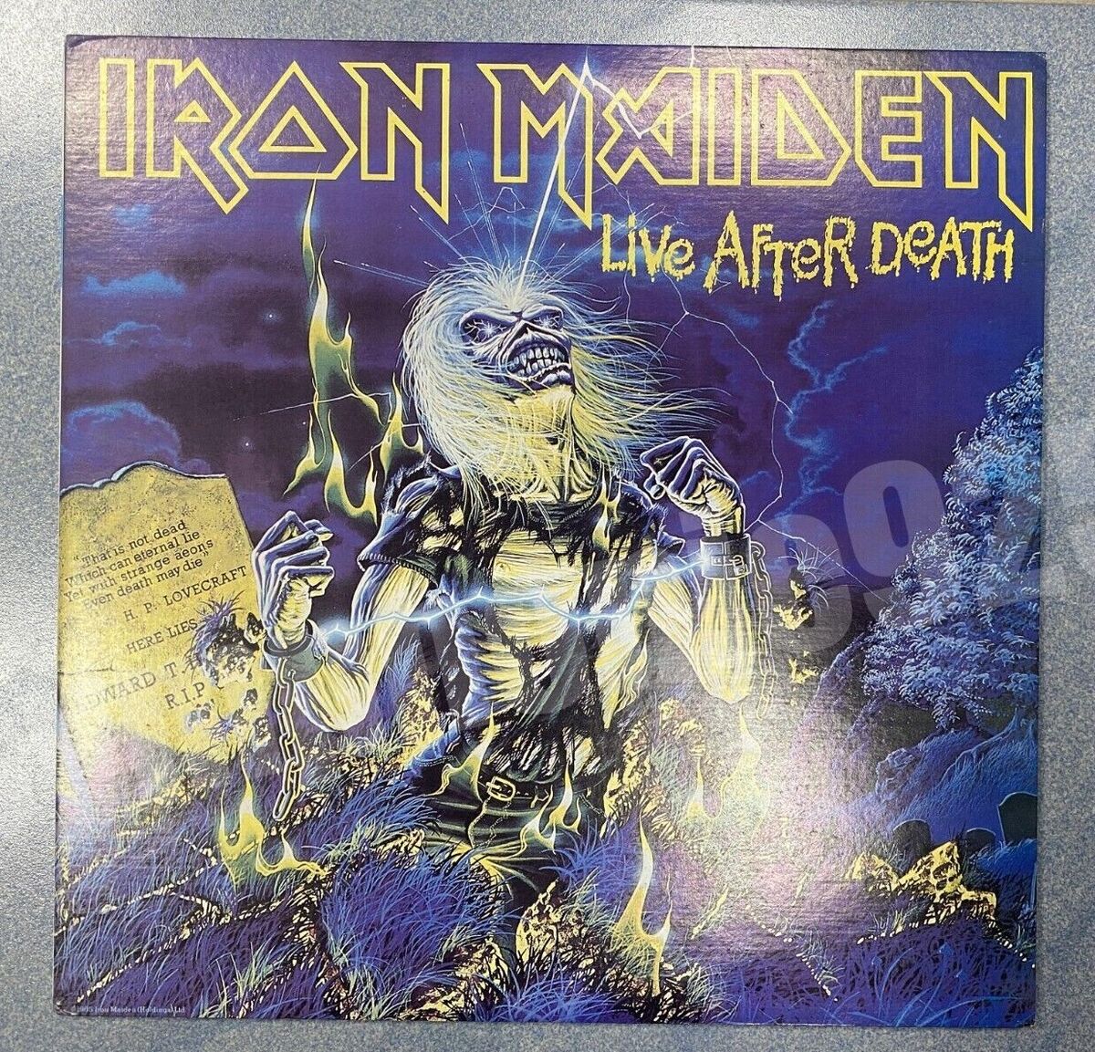 IRON MAIDEN Live After Death 1985 US RCA Record Club ORG