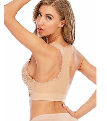 Ladies Sport Bra Comfy Strap Shapewear Sports Cross Front, Pack of 2x, Size "M" - Picture 16 of 17