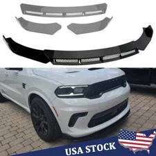 For Dodge	Durango RT SRT GT Front Bumper Lip Spoiler Chin Splitter Diffuser CT