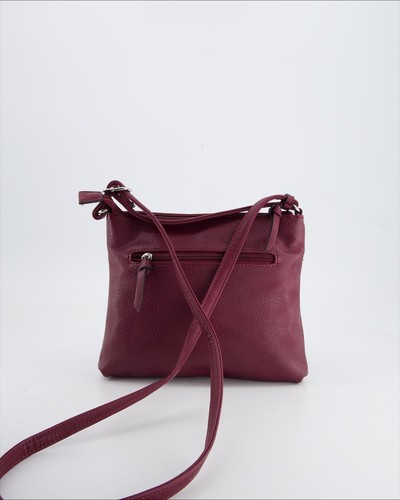 Tom Tailor Women's Leather Tote Col. Bordeaux - Picture 3 of 5