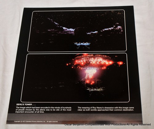 Portfolio Incontri Ravvicinati del Terzo Tipo 1977! Piatti 11x12! Vintage! - Foto 5 di 12