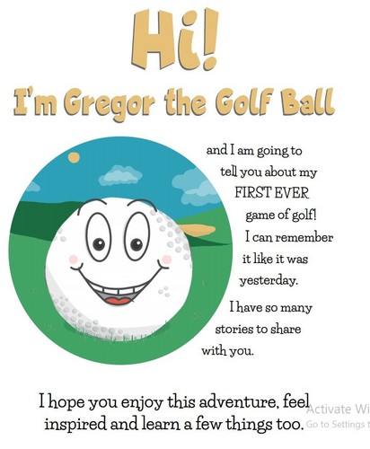 Children's golf book, inspiring, learning, educational and fun. Kids love it! - Foto 2 di 8