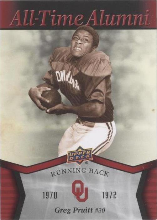 2011 Upper Deck University of Oklahoma Greg Pruitt #ATA-GP - 1 of 2