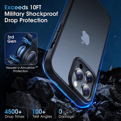 CASEKOO Armor stoßfest für iPhone 14 Pro Case 2022, [Militär...  - Bild 10 von 21