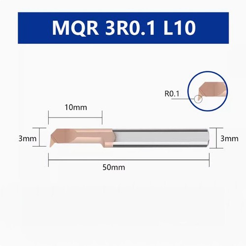 MQR 2mm-4mm R0.1-0.4mm CNC Lathe Carbide MQR Micro Boring Cutter Turning Bar MQR - Picture 5 of 19