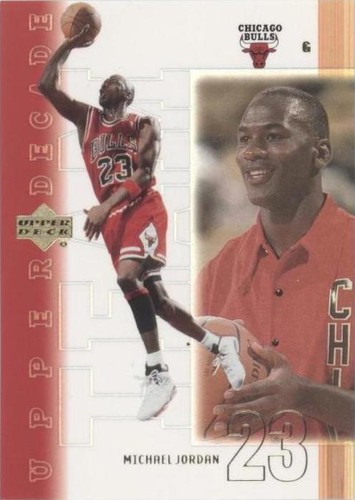 2001-02 2001 UPPER DECK UPPER DECADE TEAM MICHAEL JORDAN