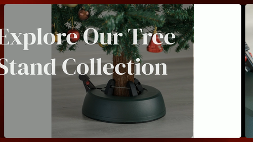 Automatic Plastic Green Foot Pedal Christmas Tree Stand - Video 1 of 1