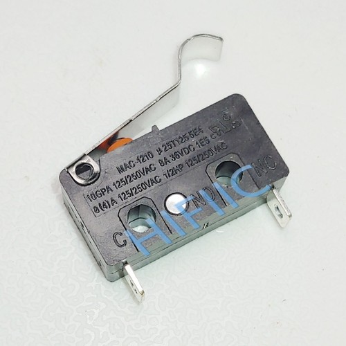 CNiBAO MAC-1210 Waterproof Micro Switch Normally Close 2 Pins with Press Lever - Picture 2 of 4