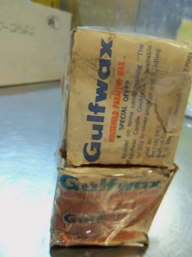 NEW  Gulfwax Household Parafin Lot of 2 16oz Boxes *FREE SHIPPING* - Picture 5 of 5