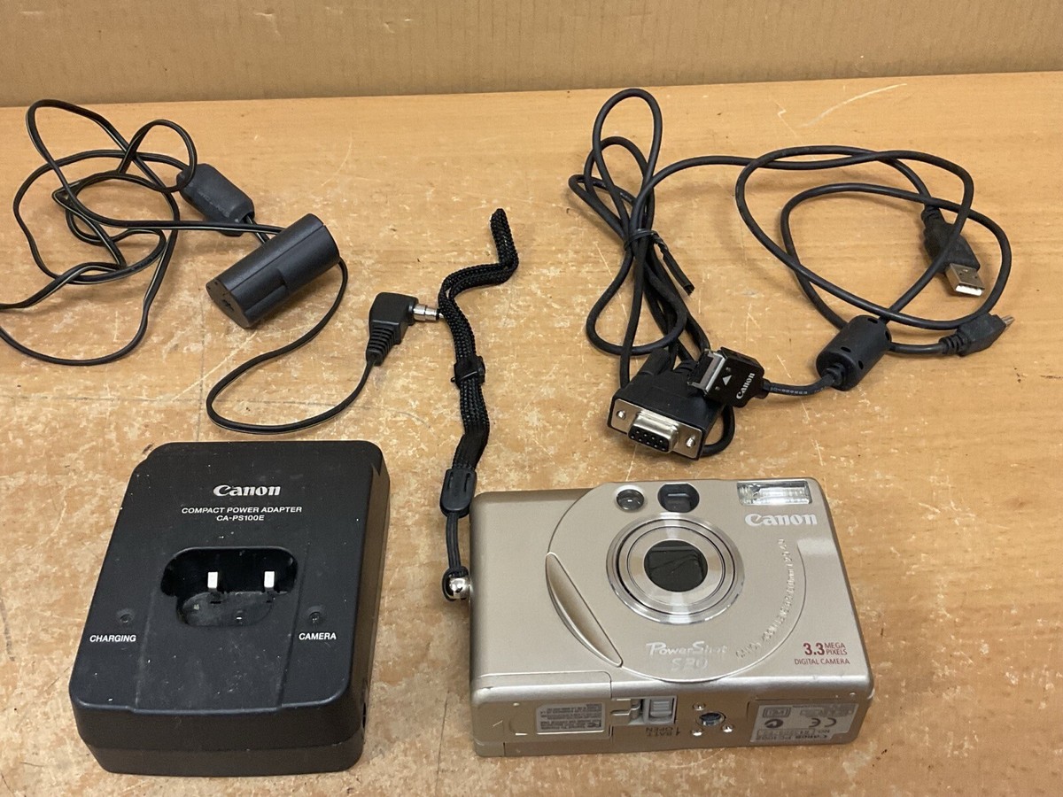 Canon PowerShot A80 4.0MP Digital Camera - Silver for sale Canon PowerShot A80 4.0MP Digital Camera - Silver for sale