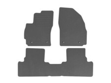 Velours Fußmatten für Mazda 5 II Bj. 2010 - 2015 NEU Automatten GRAU STD 3-tlg.