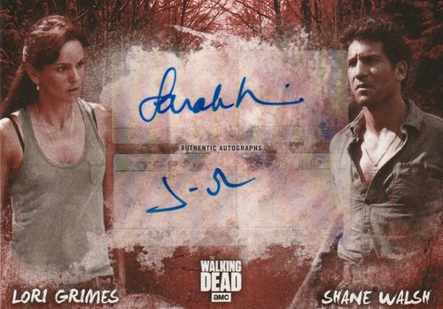 Walking Dead Road Alexandria Jon Bernthal Sarah Wayne Callies Dual Autograph /10 - Picture 1 of 2