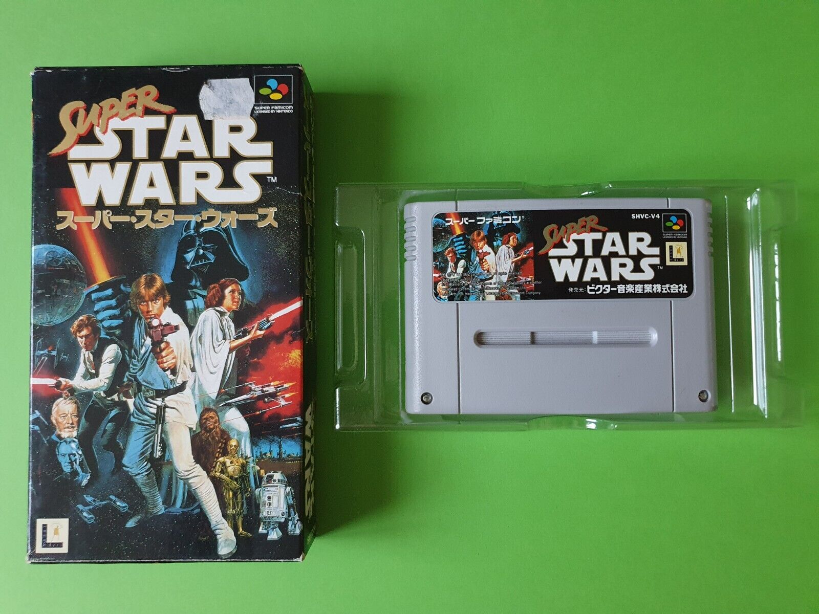 SUPER STAR WARS / jeu Super Famicom SHVC-V4 - NINTENDO / Lucasfilm Games - JVC