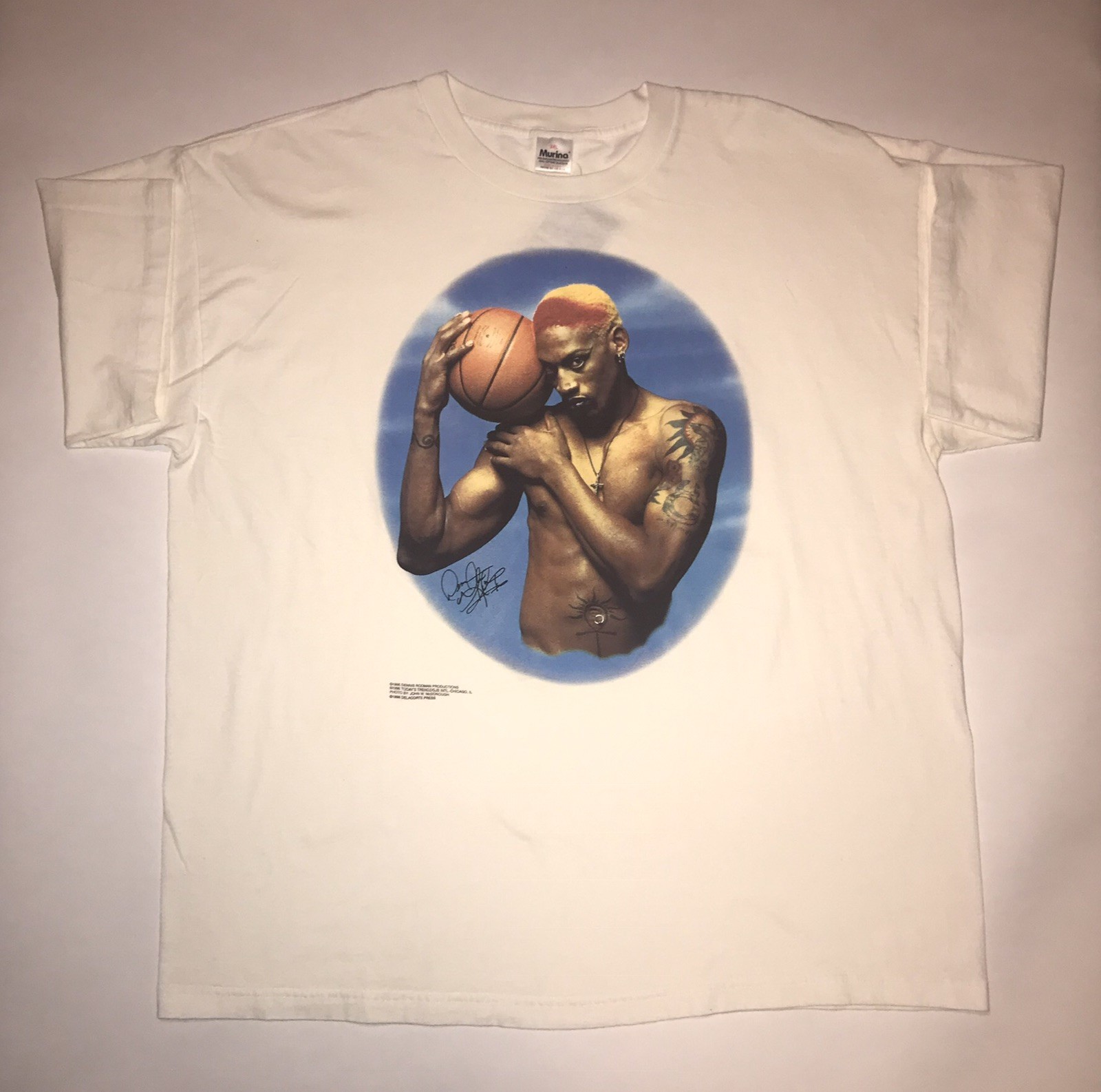 Vintage 1996 Dennis Rodman Bad As I Wanna Be tee Size XXXL Vintage 1996 Dennis Rodman Bad As I Wanna Be tee Size XXXL