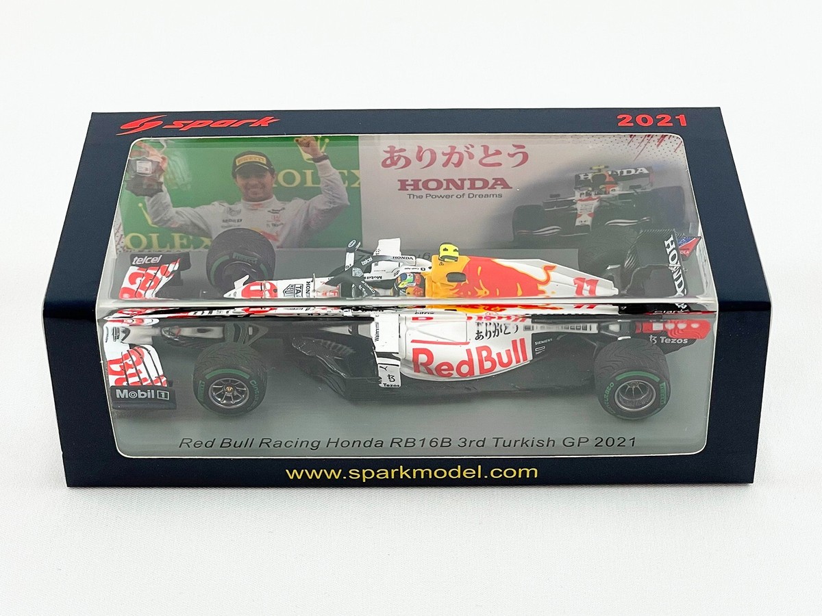 Red Bull F1 RB16B #11 Sergio Perez Turkish GP 3rd 2021 Spark Red Bull F1 RB16B #11 Sergio Perez Turkish GP 3rd 2021 Spark