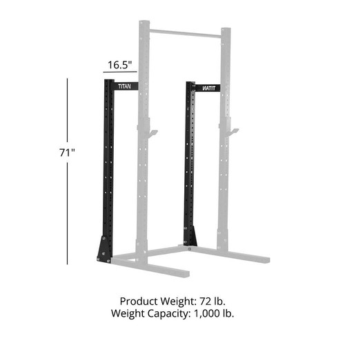 Titan Fitness X-3 Series Half Rack Conversion Kit For X-3 Series Tall or Short - Bild 9 von 9