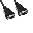 Cordon vidéo SVGA KNTK 50' Plénum Rated 28AWG CMP HD15 15 broches installation murale