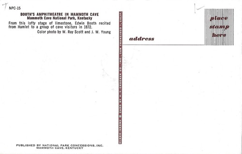 Mammoth Caves, 2 postcards - Picture 3 of 4