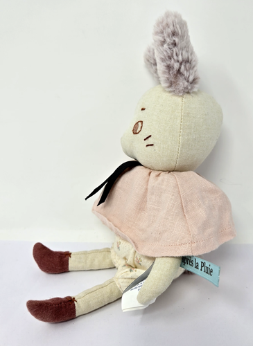 Moulin Roty France Apres la pluie bambola coniglio Brume morbido straccio peluche dolce - Foto 5 di 11