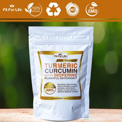 240 PILLS TURMERIC HIGH ABSORPTION CURCUMIN 95% WITH BIOPERINE TUMERIC CAPSULES - Picture 6 of 19