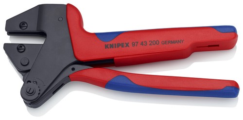 Knipex 97 43 200 A Crimp System Pliers For Exchangeable Crimping Dies 200 mm - Picture 6 of 6