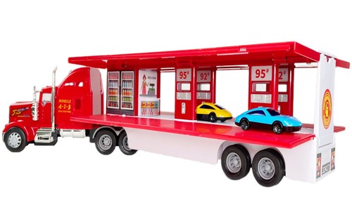 Big Daddy Big Rig Traktor Anhänger Transport Spielzeug LKW Big Toy Truck Serie - Bild 23 von 26