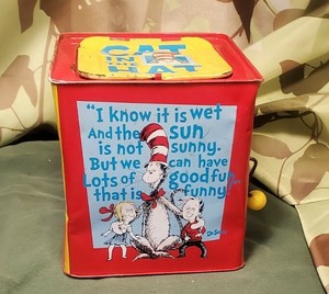 Cat in the hat toy box Clearance