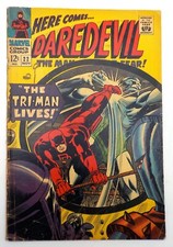 DAREDEVIL #22 The Tri-Man Lives! 1966 Marvel Comics 