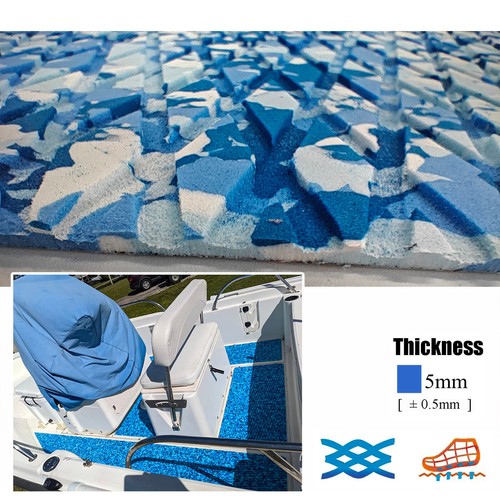 Blue EVA Foam Boat Decking Sheet Marine Flooring Carpet ,Nonskid Mat for Pontoon - Picture 12 of 17