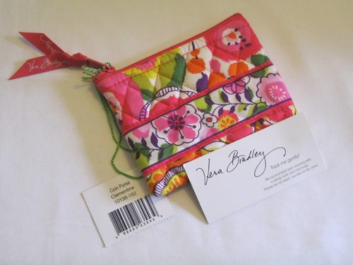 Vera Bradley BOLSO DE MANO COSMÉTICO CAMBIO LÁPIZ LABIAL LG 4 carteras nuevo con etiquetas - Imagen 5 de 26