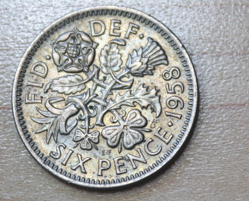 1958 Great Britain 6 Pence