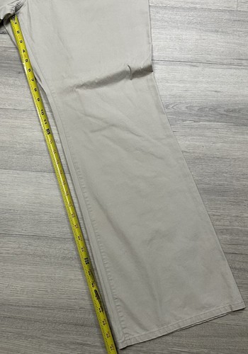 Isaac Mizrahi x Target Pants Womens 18 Khaki Bootcut Flat Front High Rise NEW - Picture 5 of 8
