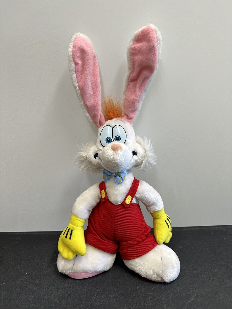 Vintage 1987 ROGER RABBIT Plush Doll Disneyland Walt Disney