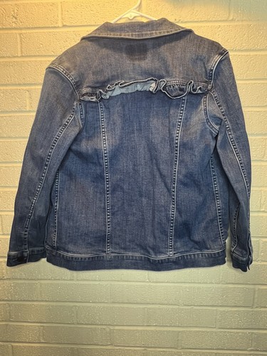 Levis Jacket Youth Kids Large 12-13 YRS Denim Button Girls Casual Outdoor - Picture 2 of 2