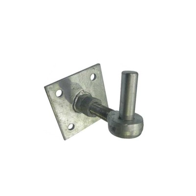 19mm Pin 100mm x 100mm Field Gate Hook On Plates 4/" x 4/"